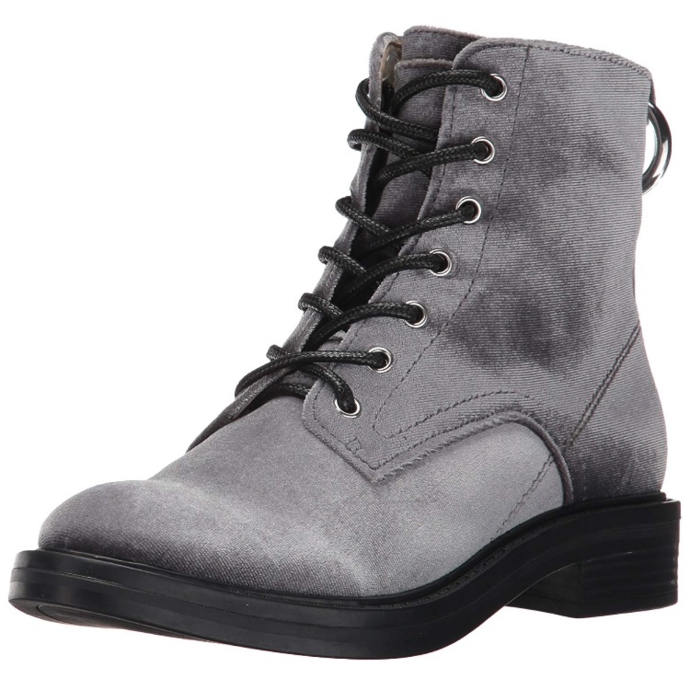 Dolce vita Bardot velvet combat boot